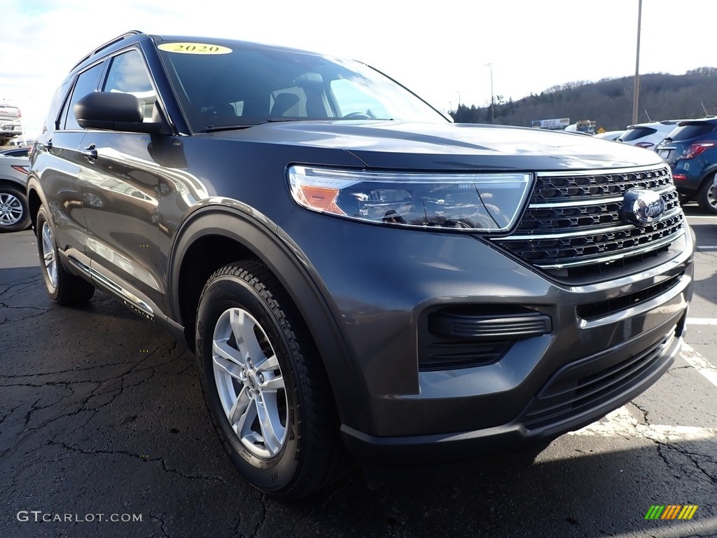 2020 Explorer XLT 4WD - Magnetic Metallic / Ebony photo #4