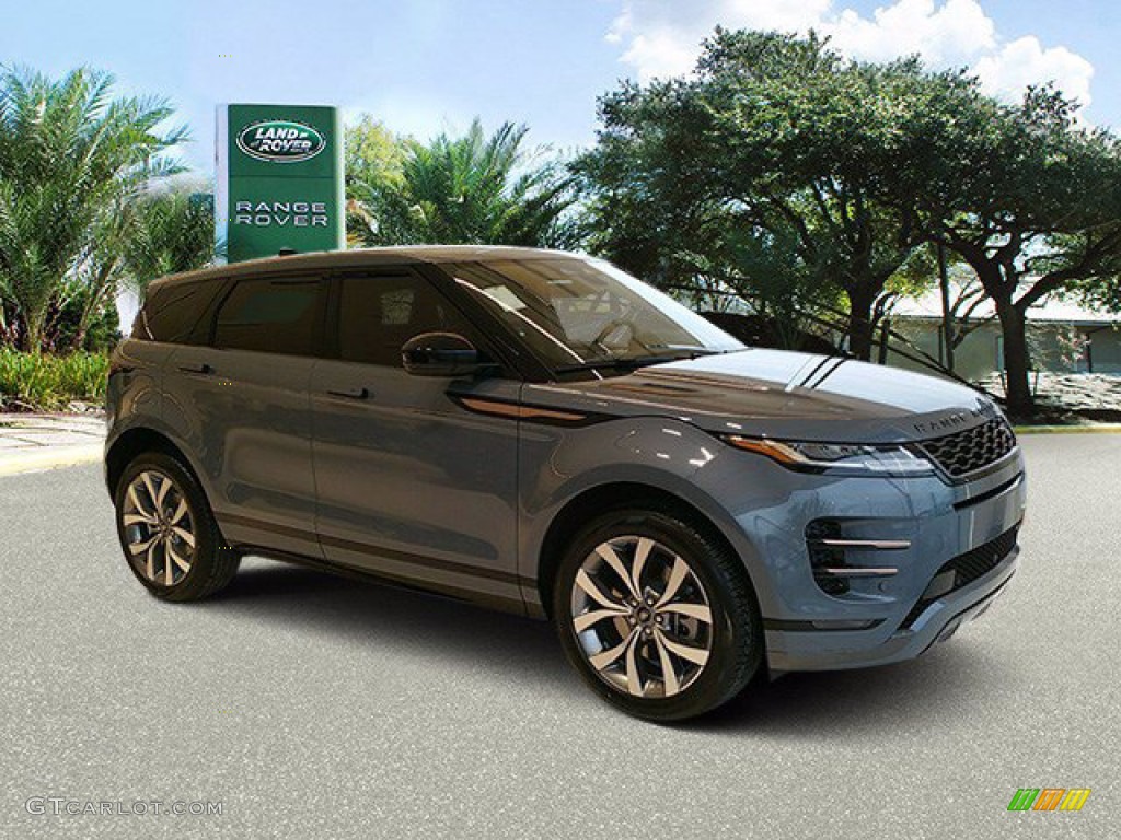 Nolita Gray Metallic 2022 Land Rover Range Rover Evoque R-Dynamic S Exterior Photo #143869191
