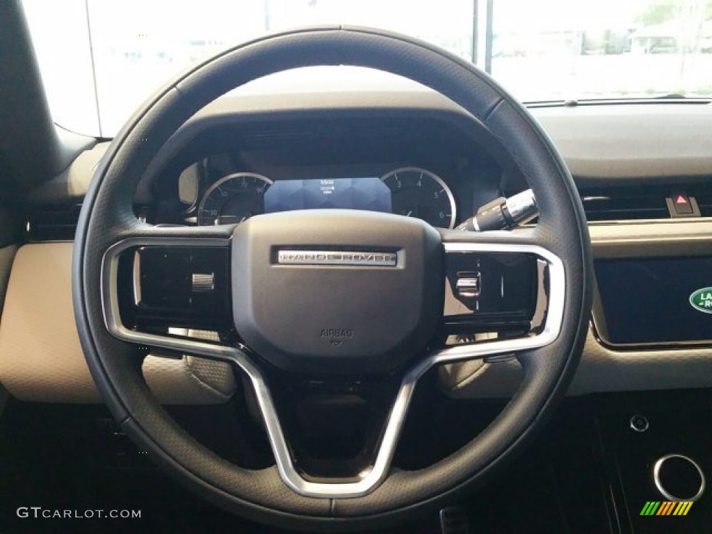 2022 Land Rover Range Rover Evoque R-Dynamic S Cloud Steering Wheel Photo #143869251