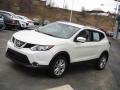 2018 Pearl White Nissan Rogue Sport SV AWD  photo #6