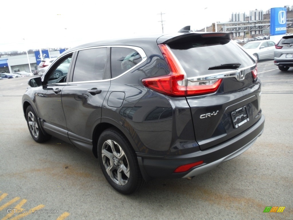 2019 CR-V EX AWD - Gunmetal Metallic / Gray photo #8