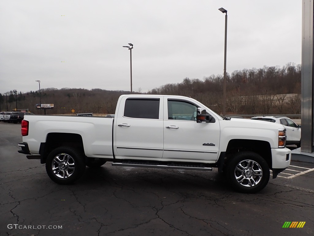 Summit White 2015 Chevrolet Silverado 2500HD High Country Crew Cab 4x4 Exterior Photo #143869754