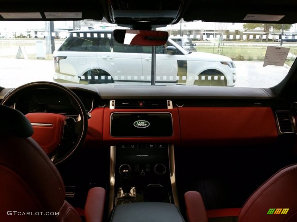 2022 Land Rover Range Rover Sport HST Pimento/Ebony Dashboard Photo #143869941