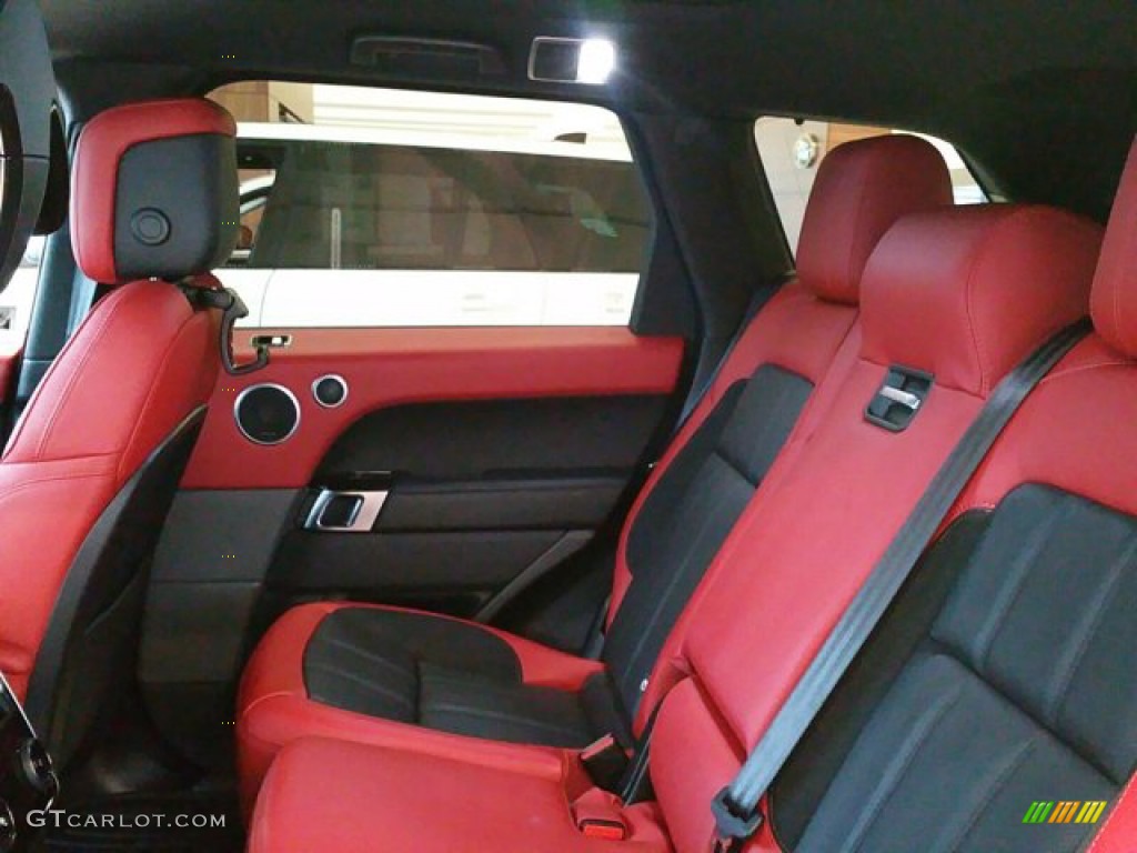 Pimento/Ebony Interior 2022 Land Rover Range Rover Sport HST Photo #143869959