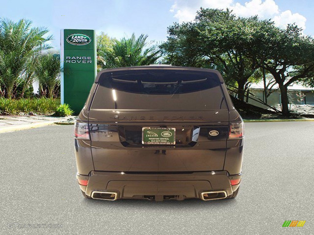 2022 Range Rover Sport HST - Santorini Black Metallic / Pimento/Ebony photo #7