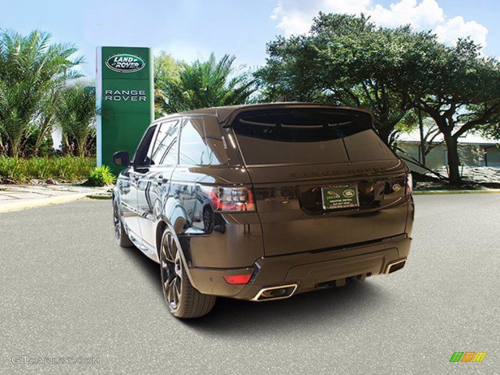 2022 Range Rover Sport HST - Santorini Black Metallic / Pimento/Ebony photo #10