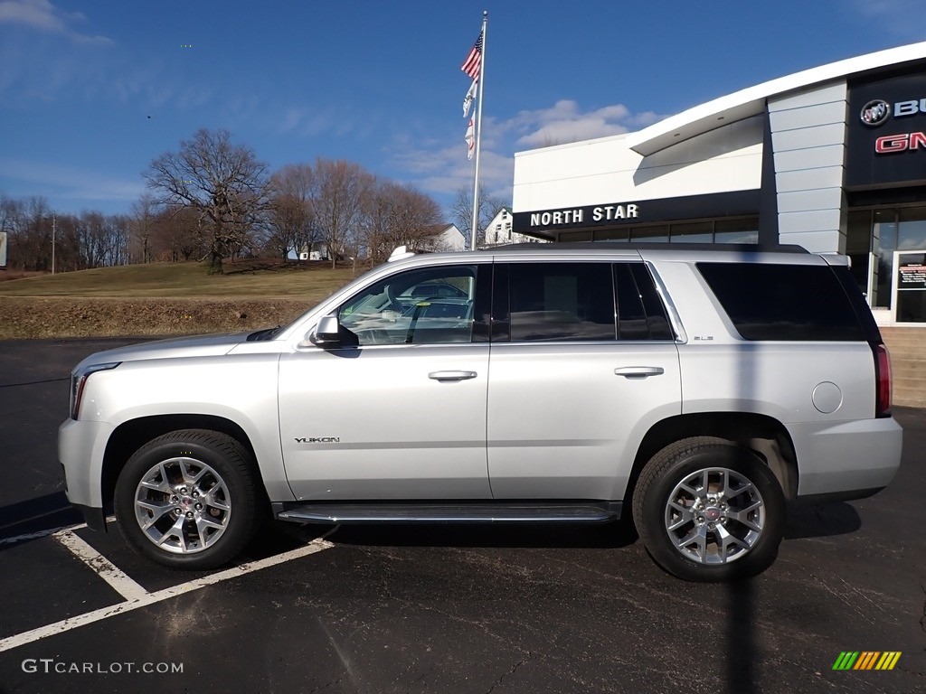2018 Yukon SLE 4WD - Quicksilver Metallic / Jet Black photo #14