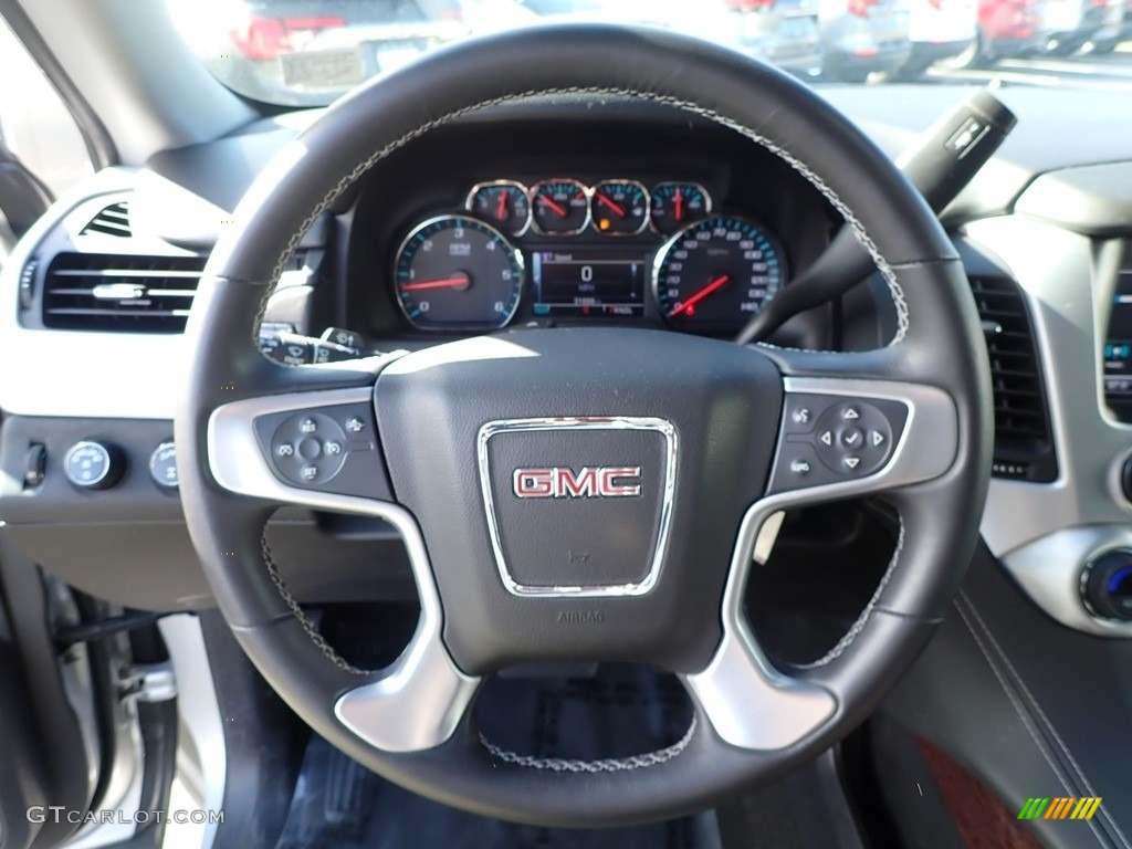 2018 Yukon SLE 4WD - Quicksilver Metallic / Jet Black photo #23