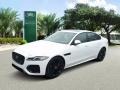 Fuji White 2022 Jaguar XF R-Dynamic SE AWD Exterior