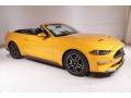 2018 Orange Fury Ford Mustang EcoBoost Convertible #143865193