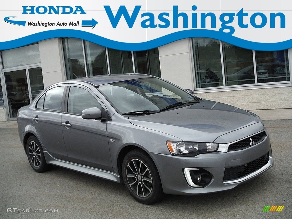 2017 Lancer LE - Mercury Gray Pearl / Black photo #1