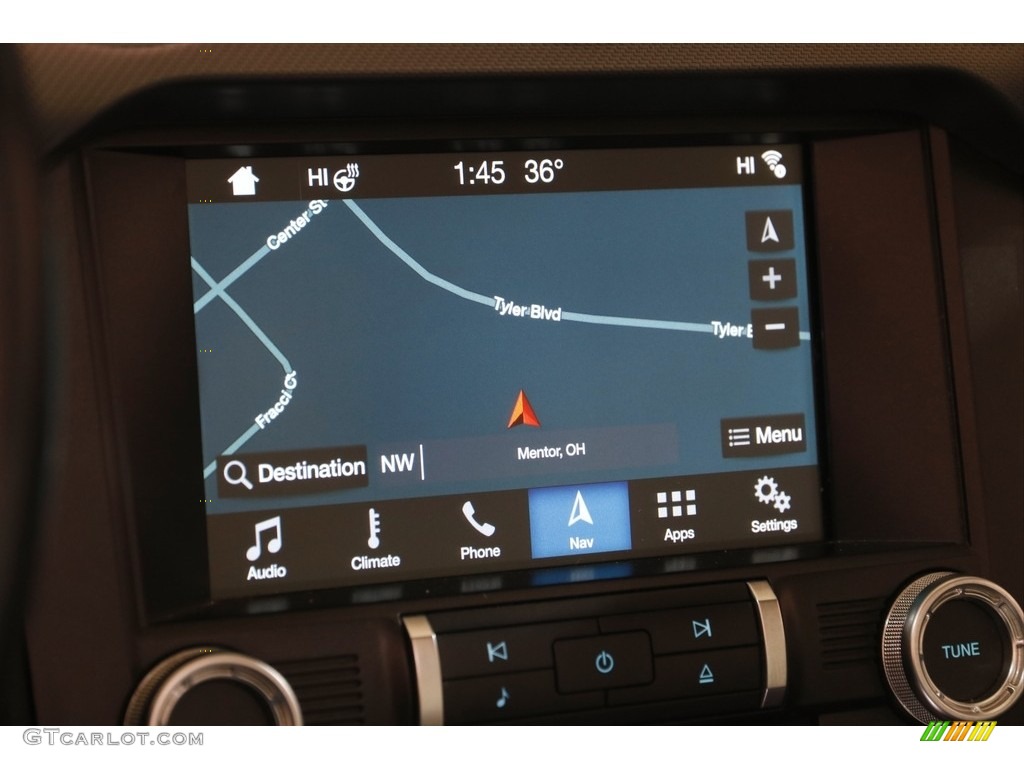 2018 Ford Mustang EcoBoost Convertible Navigation Photos