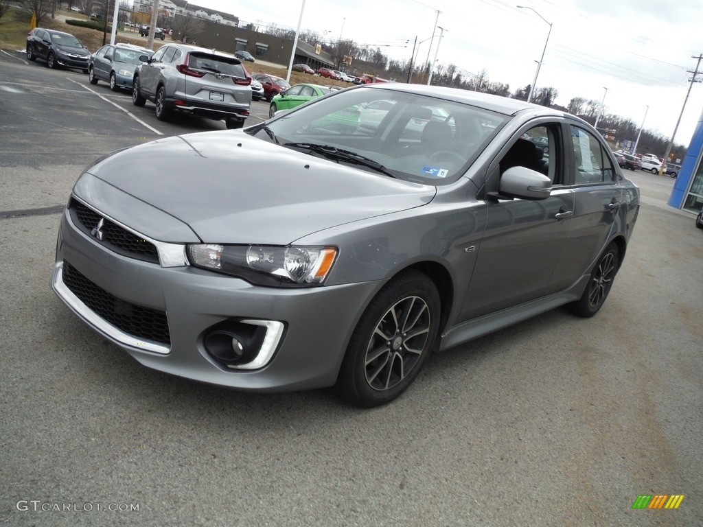 Mercury Gray Pearl 2017 Mitsubishi Lancer LE Exterior Photo #143871096