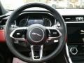 Mars Red/Ebony 2022 Jaguar XF R-Dynamic SE AWD Steering Wheel