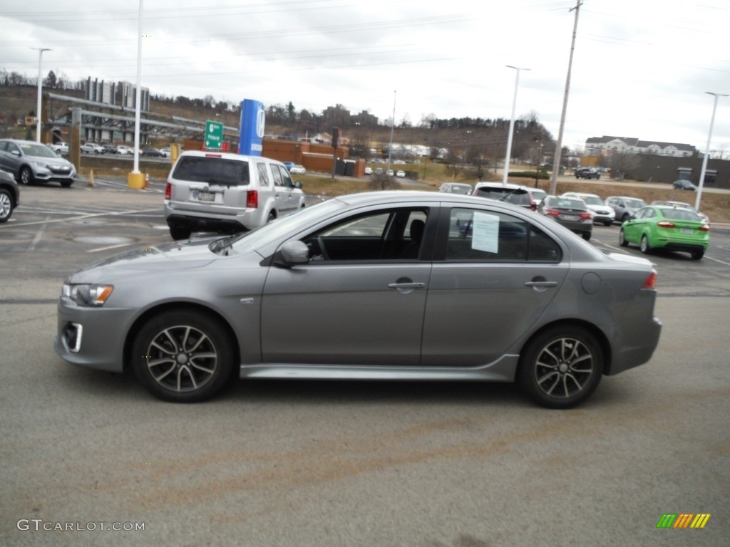 Mercury Gray Pearl 2017 Mitsubishi Lancer LE Exterior Photo #143871114