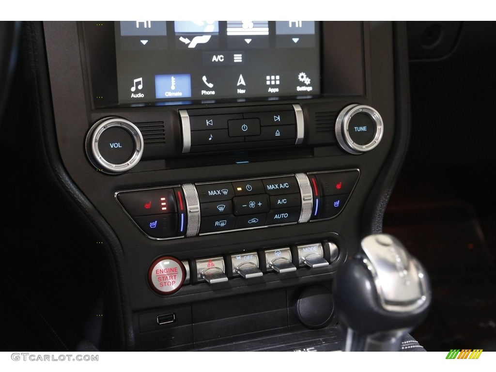 2018 Ford Mustang EcoBoost Convertible Controls Photos