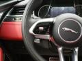 Mars Red/Ebony 2022 Jaguar XF R-Dynamic SE AWD Steering Wheel