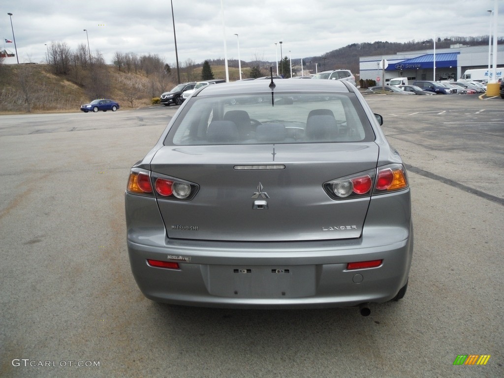2017 Lancer LE - Mercury Gray Pearl / Black photo #7