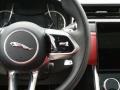 2022 Jaguar XF Mars Red/Ebony Interior Steering Wheel Photo