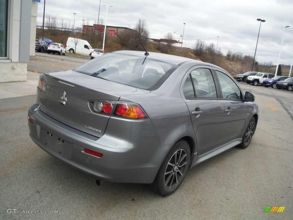 2017 Lancer LE - Mercury Gray Pearl / Black photo #8