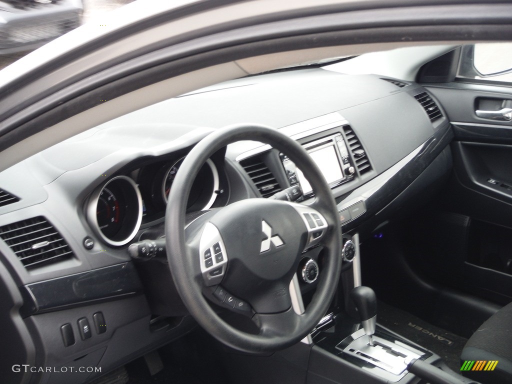 2017 Lancer LE - Mercury Gray Pearl / Black photo #9