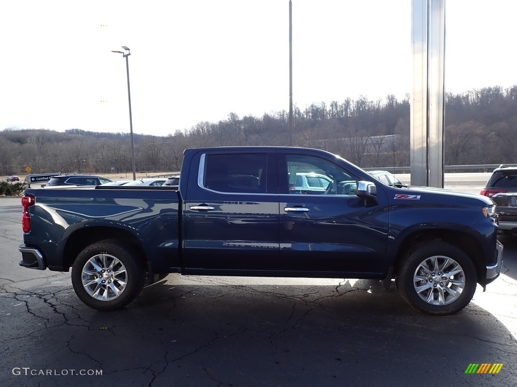 2019 Silverado 1500 LTZ Crew Cab 4WD - Northsky Blue Metallic / Jet Black photo #5
