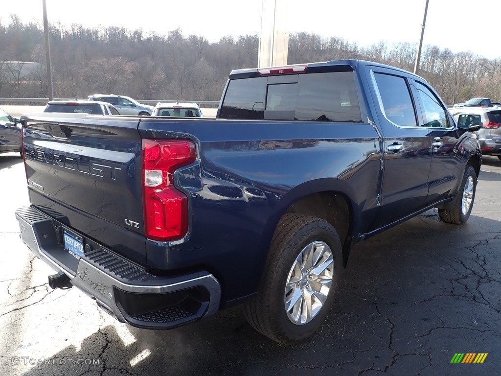 2019 Silverado 1500 LTZ Crew Cab 4WD - Northsky Blue Metallic / Jet Black photo #8