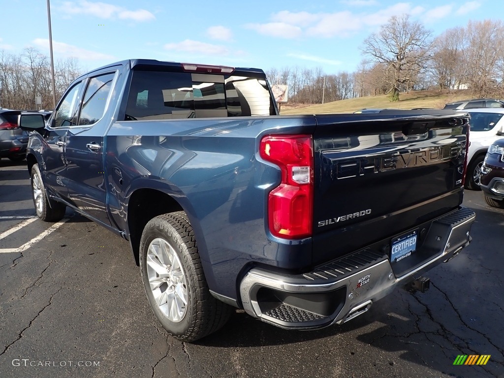 2019 Silverado 1500 LTZ Crew Cab 4WD - Northsky Blue Metallic / Jet Black photo #10