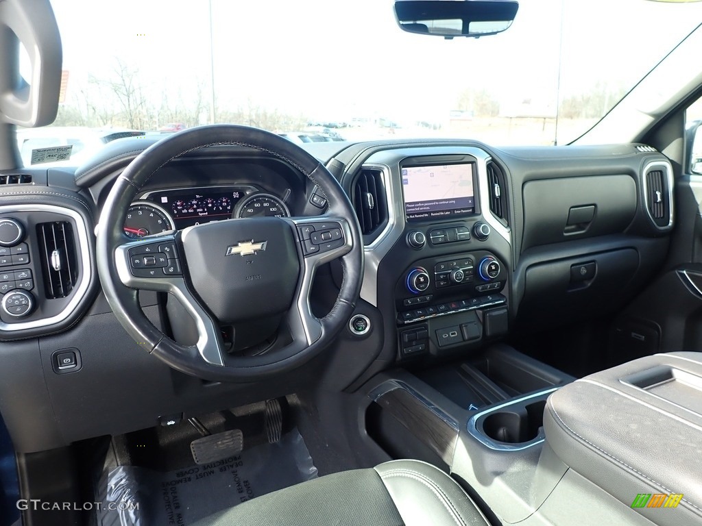 2019 Silverado 1500 LTZ Crew Cab 4WD - Northsky Blue Metallic / Jet Black photo #17