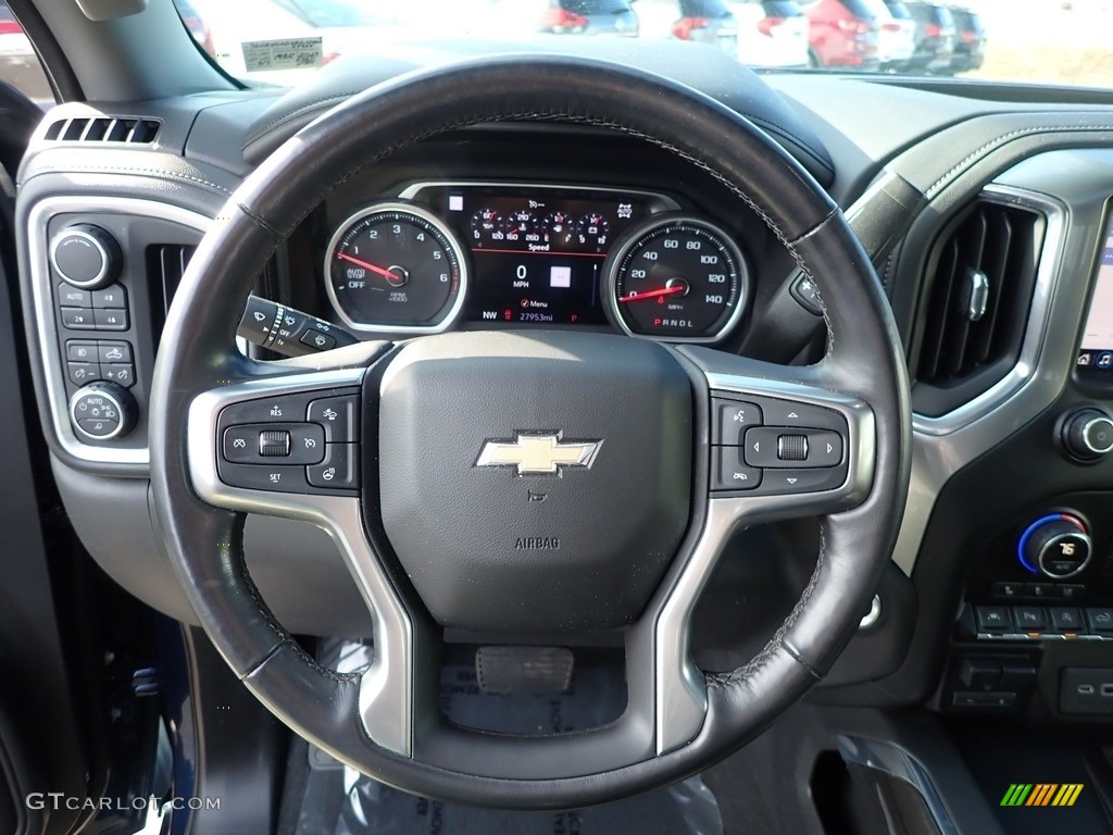 2019 Silverado 1500 LTZ Crew Cab 4WD - Northsky Blue Metallic / Jet Black photo #21