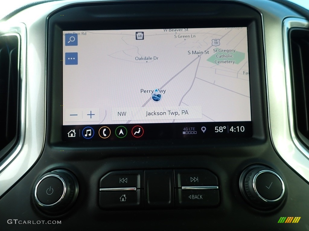 2019 Silverado 1500 LTZ Crew Cab 4WD - Northsky Blue Metallic / Jet Black photo #22