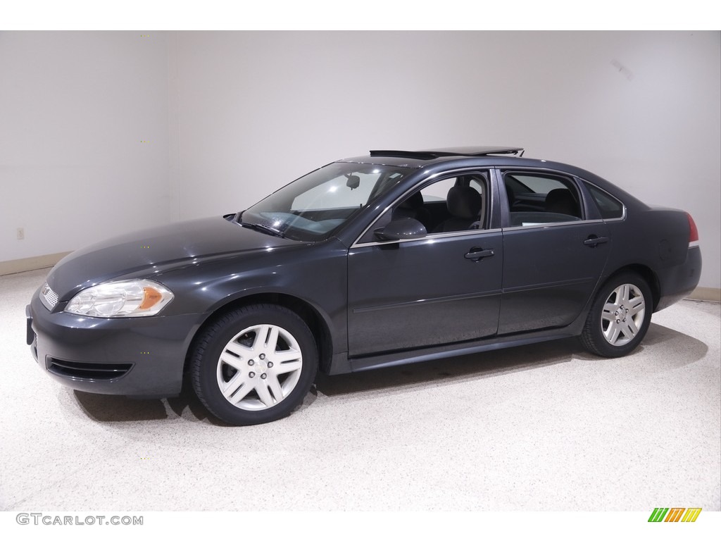 2012 Impala LT - Ashen Gray Metallic / Ebony photo #3