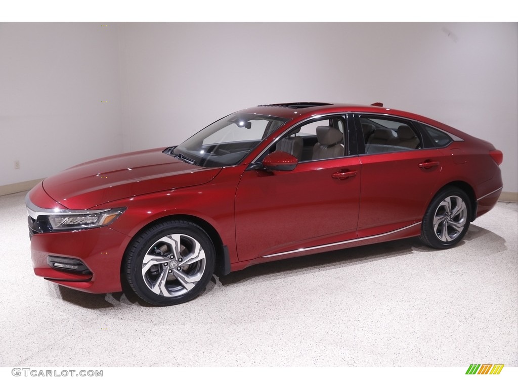 Radiant Red Metallic 2020 Honda Accord EX-L Sedan Exterior Photo #143873112