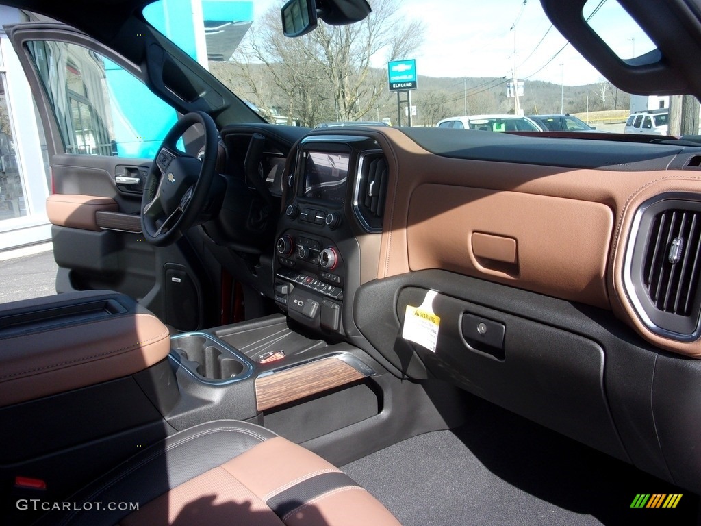 2022 Chevrolet Silverado 2500HD High Country Crew Cab 4x4 Jet Black/­Umber Dashboard Photo #143873283