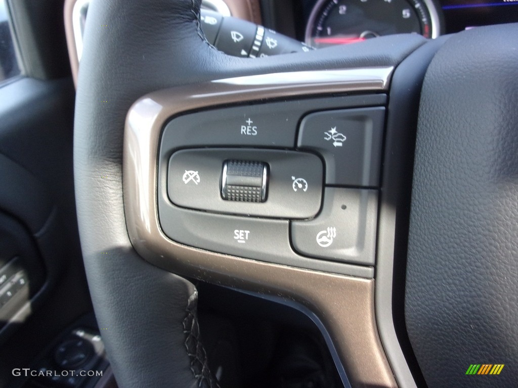 2022 Chevrolet Silverado 2500HD High Country Crew Cab 4x4 Jet Black/­Umber Steering Wheel Photo #143873388
