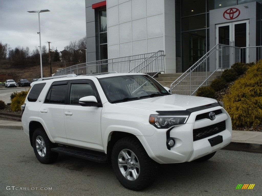 Super White Toyota 4Runner