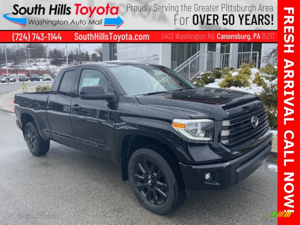 Midnight Black Metallic Toyota Tundra