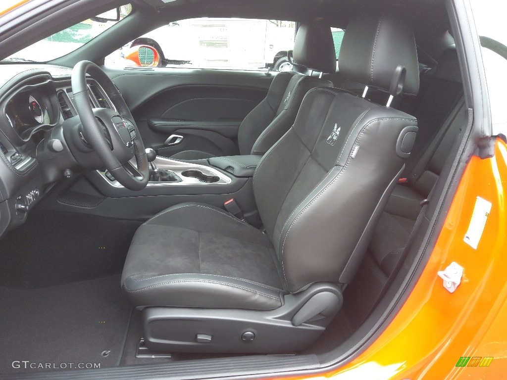 Black Interior 2022 Dodge Challenger R/T Scat Pack Shaker Photo #143874726