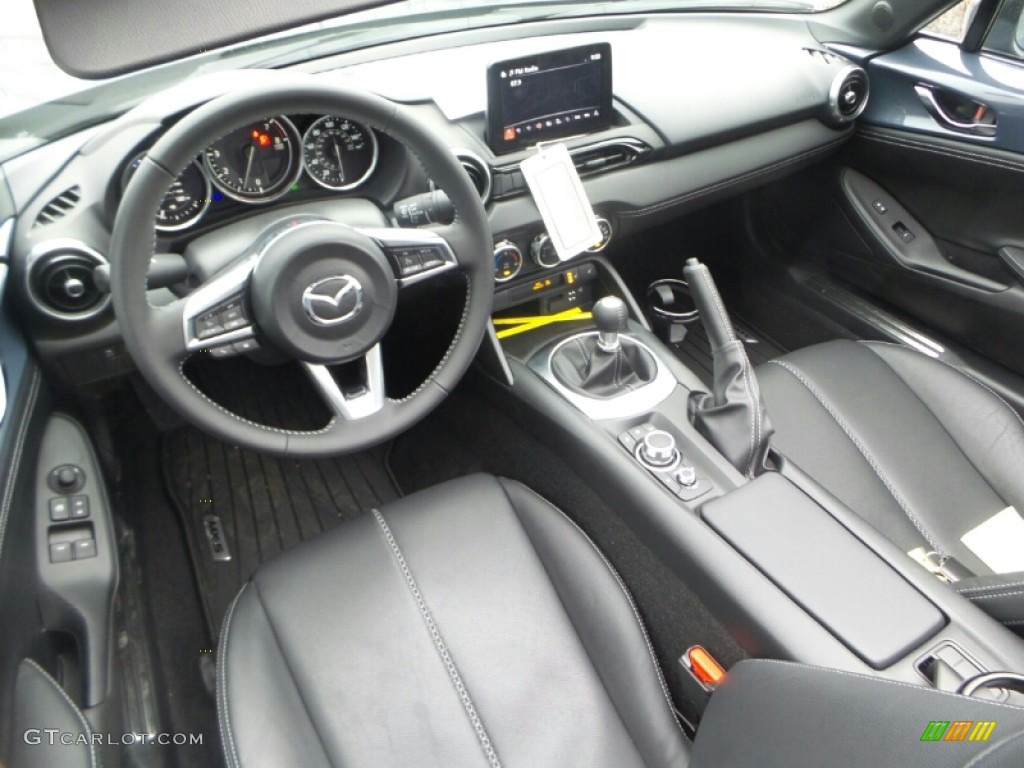 Black Interior 2022 Mazda MX-5 Miata Grand Touring Photo #143874775