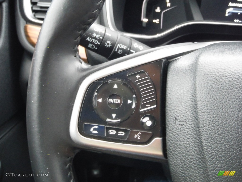 2018 CR-V Touring AWD - Molten Lava Pearl / Ivory photo #25