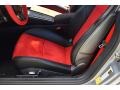 Black/Red Alcantara Front Seat Photo for 2019 Porsche 911 #143875364