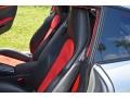 Black/Red Alcantara Front Seat Photo for 2019 Porsche 911 #143875385