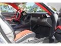 Black/Red Alcantara Front Seat Photo for 2019 Porsche 911 #143875487