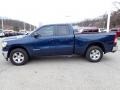 2021 Patriot Blue Pearl Ram 1500 Big Horn Quad Cab 4x4  photo #2