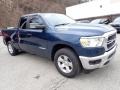 2021 Patriot Blue Pearl Ram 1500 Big Horn Quad Cab 4x4  photo #7