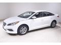 2017 Quartz White Pearl Hyundai Sonata SE  photo #3