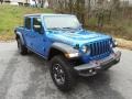 Hydro Blue Pearl 2022 Jeep Gladiator Rubicon 4x4 Exterior
