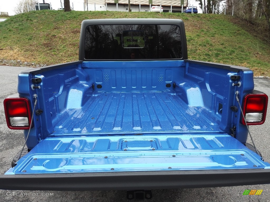 2022 Gladiator Rubicon 4x4 - Hydro Blue Pearl / Black photo #8