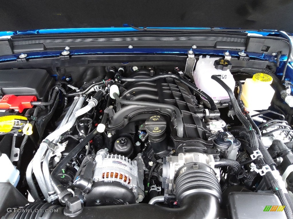 2022 Jeep Gladiator Rubicon 4x4 3.6 Liter DOHC 24-Valve VVT V6 Engine Photo #143878583