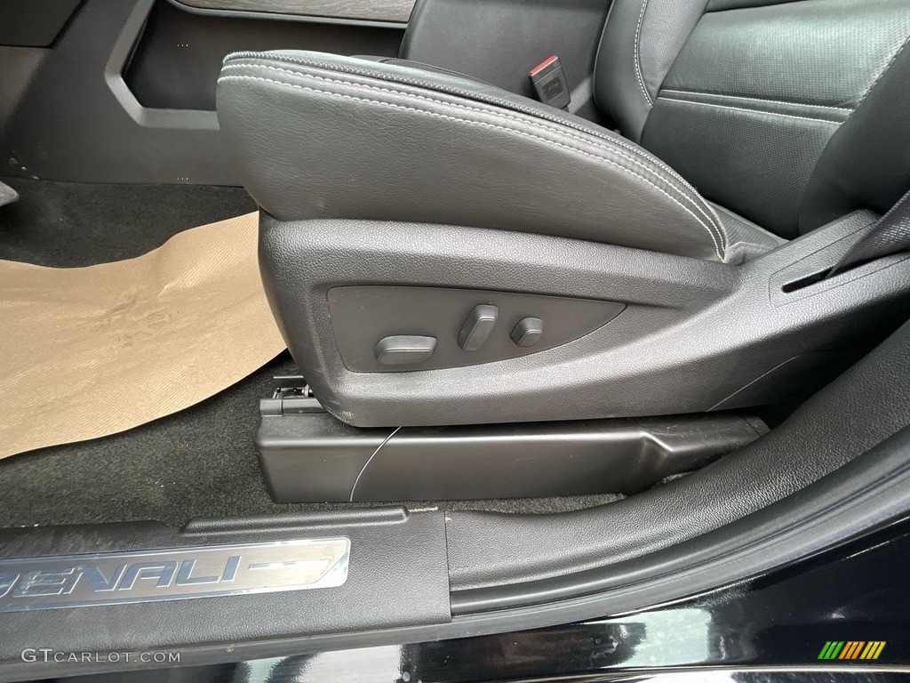 Jet Black Interior 2017 GMC Sierra 2500HD Denali Crew Cab 4x4 Photo #143878658
